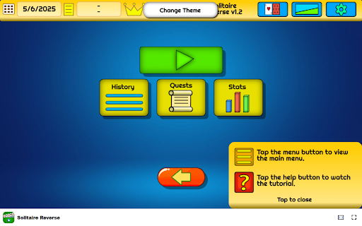 Solitaire Reverse Game - Experience solitaire with a twist! :: Experience Solitaire like never before! Reverse the rules and enjoy offline fun for free!