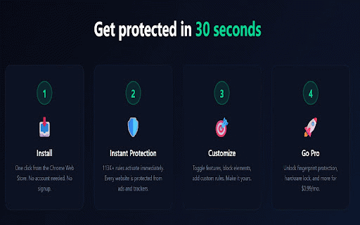 Aran Shield :: Block ads, trackers, fingerprinting, and unauthorized hardware access. Browse freely and privately.