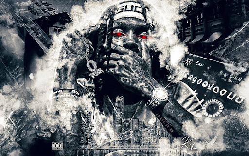 King Von 4K Ultra HD 15 Wallpaper :: Short Description:Explore iconic King Von moments in stunning 4KUltra HD with 15 powerful wallpapers full of street energy and style