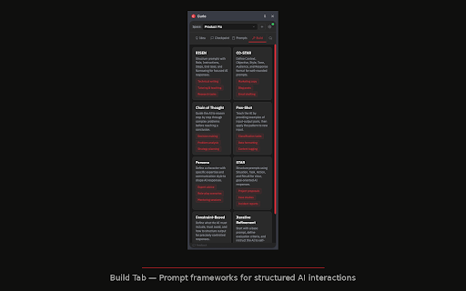 Curlo :: Persistent cognitive support for AI conversations. Capture, organize, and reuse information across long conversations.
