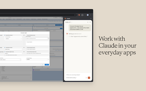 Claude :: Claude in Chrome