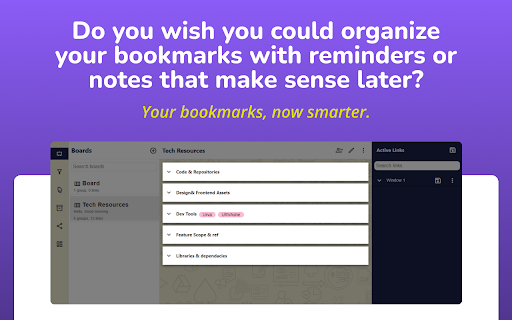 Urva link :: Your productivity hub. Save and organize your browser links from anywhere.Urva link provides distraction-free focus to you.
