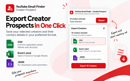YouTube Email Finder :: YouTube Email Finder to find creators and public business emails. Search by niche, filter creators, and export to CSV.