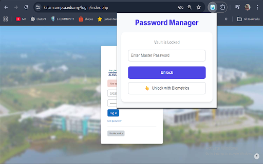 Local Password Manager :: Secure local password manager