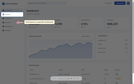 Manuscript :: DOM-aware browser extension for authoring versioned web demos and manuals