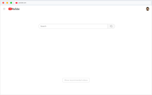 Simplify YouTube :: Reduces YouTube interface to the bare minimum
