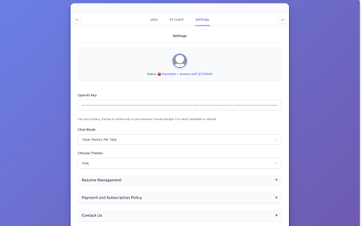 JobBot :: Created for job hunting purposes