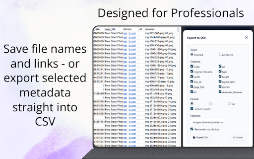 Image Downloader Pro: Save all Images :: Save all images from any website in seconds - with filters, preview, and custom filenames.