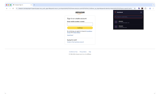 PanicVault :: Fill passwords from your PanicVault database