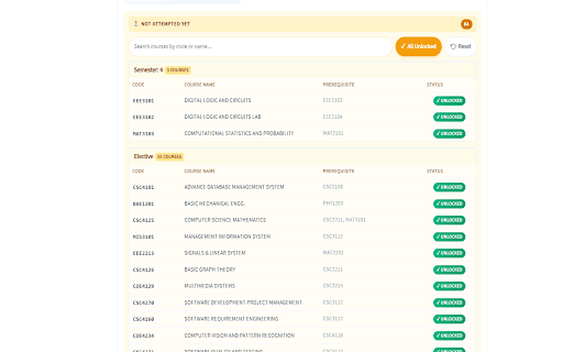 AIUB Portal :: Enhance the AIUB Student Portal with course filters, clash detection, grade analytics, schedule tools, and UI improvements.