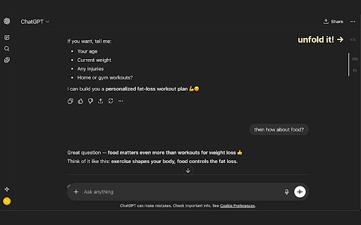 ChatGPT Question Sidebar :: Display all your ChatGPT questions in a convenient sidebar. Click any question to smoothly scroll to it.