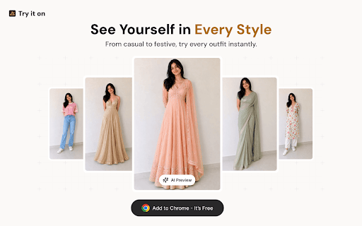 Try It On :: See how any clothing item looks on you before you buy. Works on any online store. Try on, love it, buy it — all in one click.