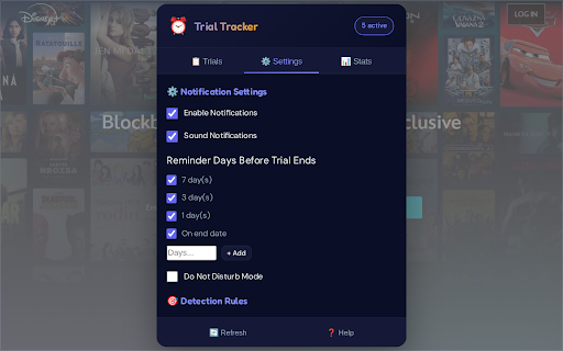 Trial Tracker :: Track free trials with reminders, cloud backup, import/export, and stats so you never miss a cancellation date.