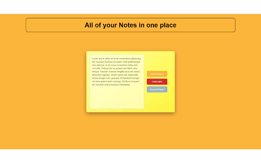 Notes Manager - TrackNNote :: Quick notes extension for managing, organizing and tracking your notes. Simple note-taking made easy.