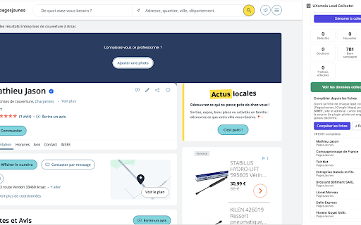 UXomnia Lead Collector :: Collecte cumulative de prospects et remontée dans le CRM UXomnia.