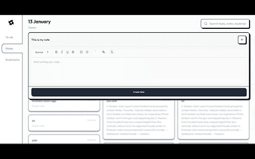 Slaet :: A focus-first task system that lives in your new tab. No clutter, no guilt - just what needs attention right now.