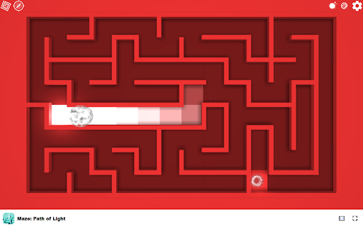 Maze: Path of Light - Navigate mazes as a beam of light! :: Navigate intricate mazes with light in this free, offline puzzle game. Perfect for brain training!