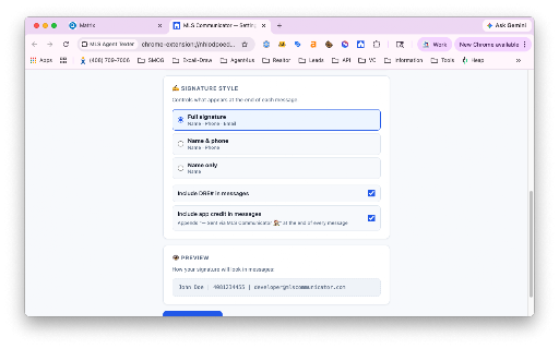 MLS Communicator :: Instantly compose professional SMS messages to listing agents from any MLS page — auto-detects agent name, phone, and address.