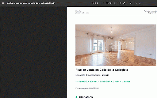 PisoClaro :: Analiza, compara y entiende pisos y viviendas de forma rápida mientras navegas por Idealista.