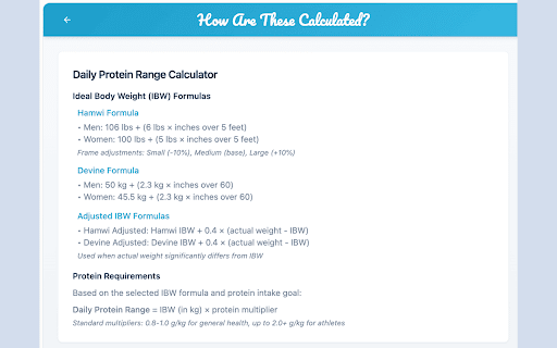 CalPal Nutrition Calculator :: Professional nutrition calculator for healthcare professionals to calculate calorie and macronutrient requirements