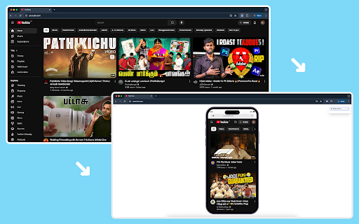 Free Mobile Simulatore - Responsiveness testing :: Simulate mobile, tab and pc to test responsive website for free.