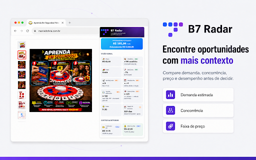 B7 Radar :: Inteligência de mercado por Bloco 7. Dados organizados. Decisões mais fortes.