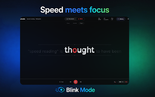 PaceAudio: AI TTS & Speed Reading :: 100+ lifelike AI voices and synchronized speed reading.