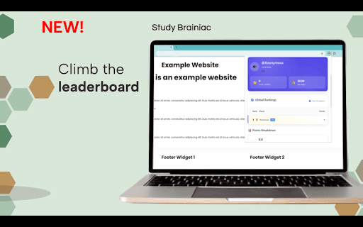Study Brainiac - AI Educational Content Generator :: COMPLETE OVERHAUL: AI study helper with leaderboard & games. Transform any webpage into personalized learning materials.