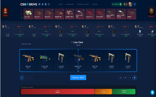 RollViewer - HNXFPS :: Adicione estatísticas reais, histórico do Upgrader, Case Odds e ferramentas visuais exclusivas ao site CSGO-Skins