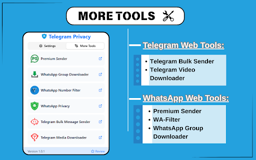Privacy Extension For Telegram Web :: Its is a privacy extension for Telegram. Hides your telegram web messages, media, profile picture, etc until you hover over them.