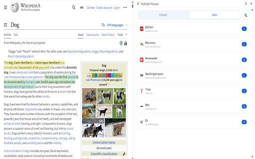Highlight Keeper :: Highlight sentences on web pages and save notes