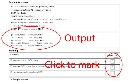 NESA Online Sample Exam Marking Tool :: Marks NESA Schools Online sample exam responses and builds printable marking reports. All marking runs in your browser.