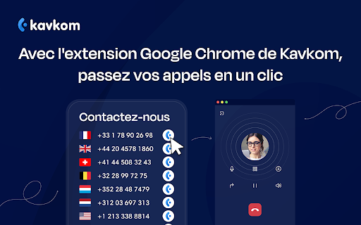 Kavkom Click to Call and Activity :: Simplify your call activities with Kavkom Click to Call extension