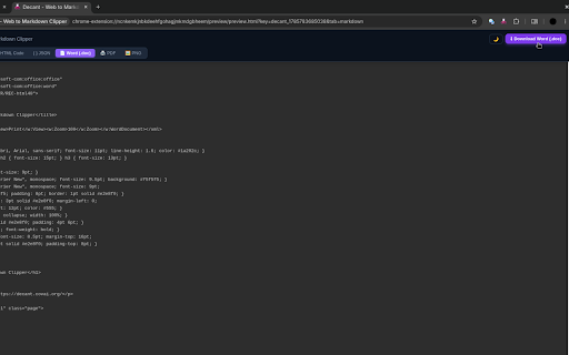 Decant - Web to Markdown Clipper :: Fast, privacy-first web clipper that decants articles and webpages into clean Markdown.