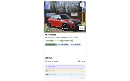 AT Companion :: AI-powered analysis for AutoTrader listings. Instantly highlights service history, MOT, HPI status and more.
