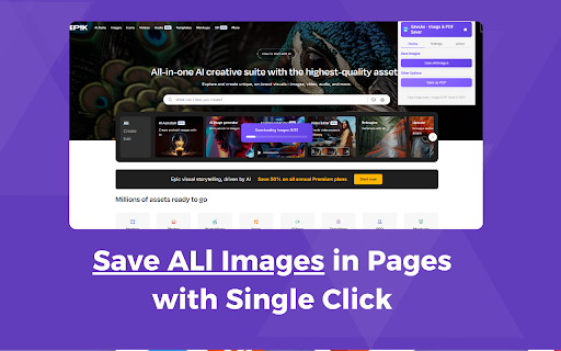 Easy Image Save :: Save images and convert pages to PDF with ease
