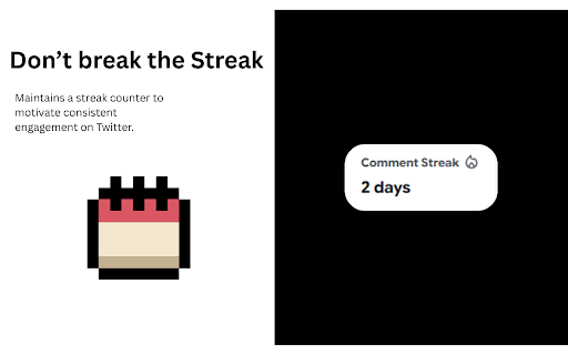Reply Guy - Count Twitter Comments :: Track your Twitter comments with daily stats, streak counter, and visualized activity