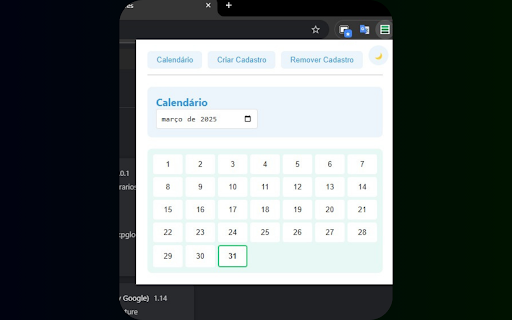Gerenciador de Expedientes :: Uma simples extensão para gerenciamento de expedientes, horários, cargos e etc, dos teus clientes.