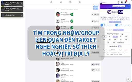 BOOKINGVN - Auto Lấy Bạn Người Khác trên facebook :: Kết bạn trong group, từ bài quảng cáo, theo tệp UID, bạn bè của người khác và khách hàng của đối thủ...