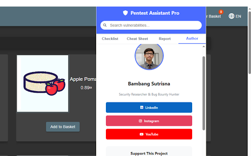 Pentest Assistant :: Checklist dan Mindmap untuk membantu pentester dan bug hunter.