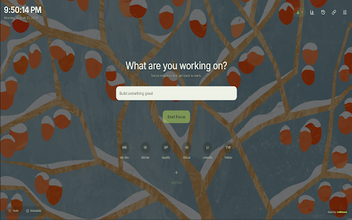 Continuo :: A new tab built around what you're working on.