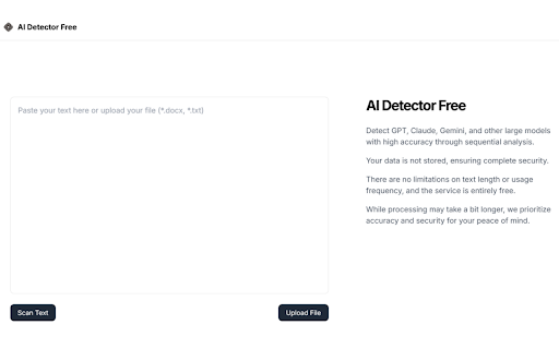 AI Detector Free :: AI content Detector free