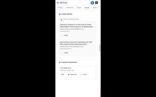 NOTIVA :: From highlights to insights - read, engage, share