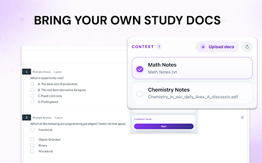 QuizHack :: Pair QuizHack, solve full quiz pages, and apply answers from a double-click workflow.