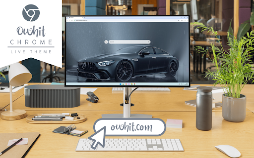 Mercedes GT 63 S Live Wallpaper :: The sleek black Mercedes GT 63 S cruises through a dark, rainy backdrop, enhancing its bold presence.