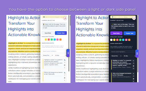 Highlight to Action :: Turn highlighted text into actions instantly — works on most web pages