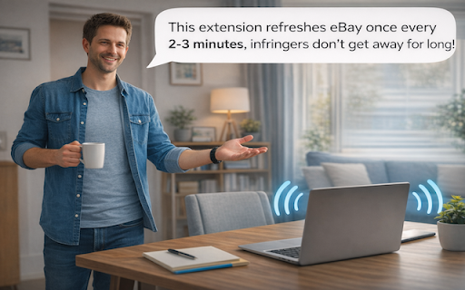 CopyrightCop for eBay :: Get instant alerts when new eBay listings appear. Ideal for monitoring products and detecting potential copyright violations.