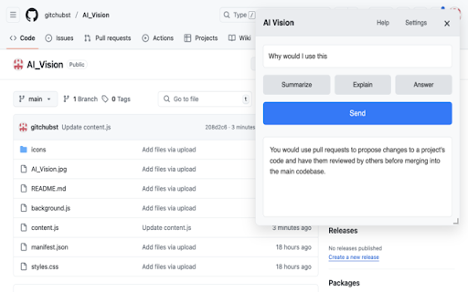 AI Vision - Screenshot & ask - free visual AI query tool with Gemini :: Snap a screenshot and ask. Instant answers from Gemini. AI Insights, reading tool, summarize or explain pictures & paragraphs.