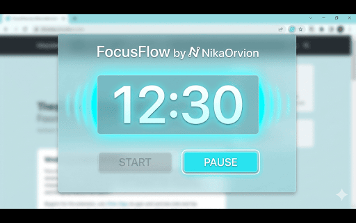 FocusFlow :: Stay focused with a modern timer and smart task tracking.