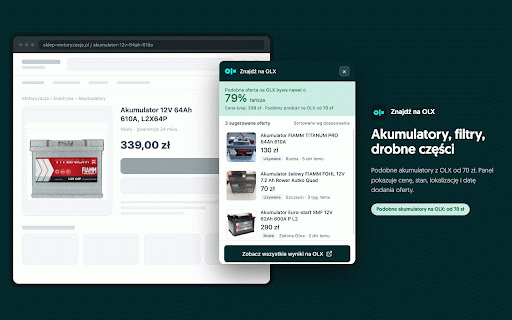 Znajdź na OLX :: Podczas zakupów online od razu znajduj tańsze alternatywy na OLX. Oszczędzaj i porównuj ceny.